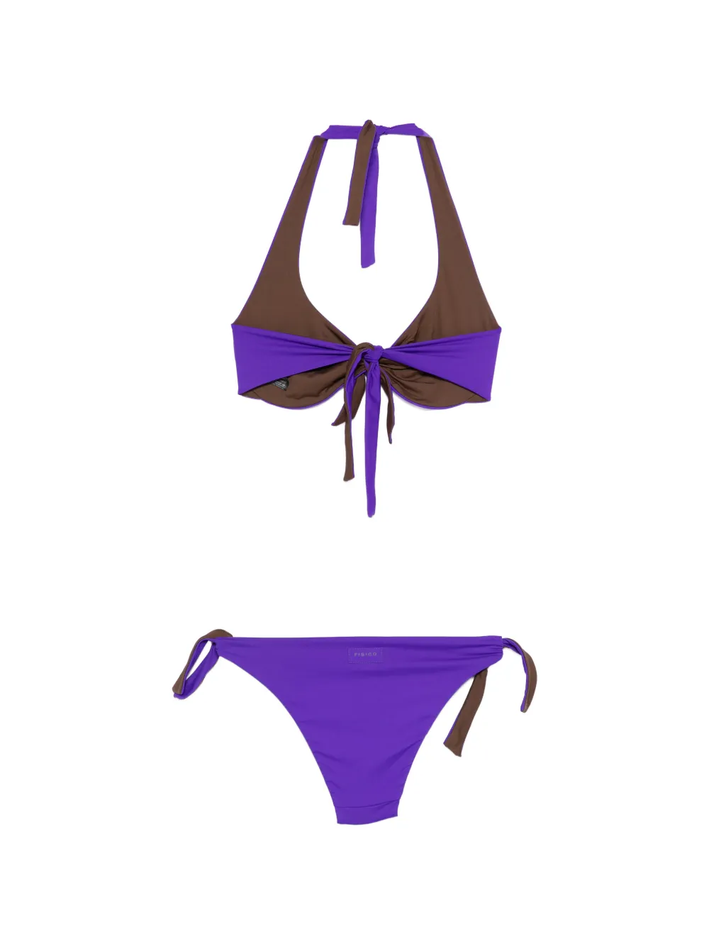  Fisico Tie-detail Bikini - Purple 