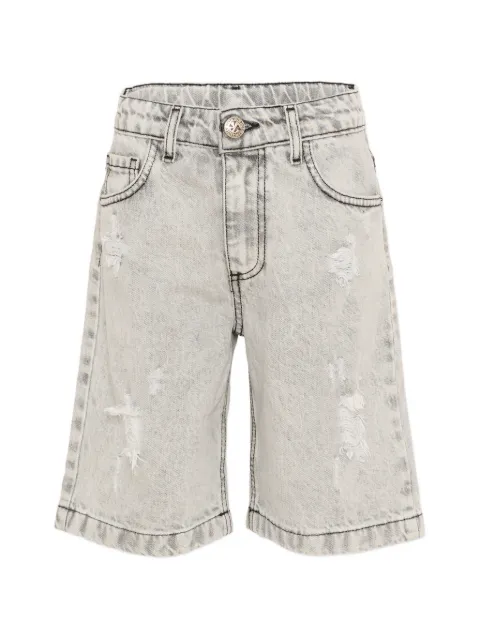John Richmond Junior jeans con efecto envejecido