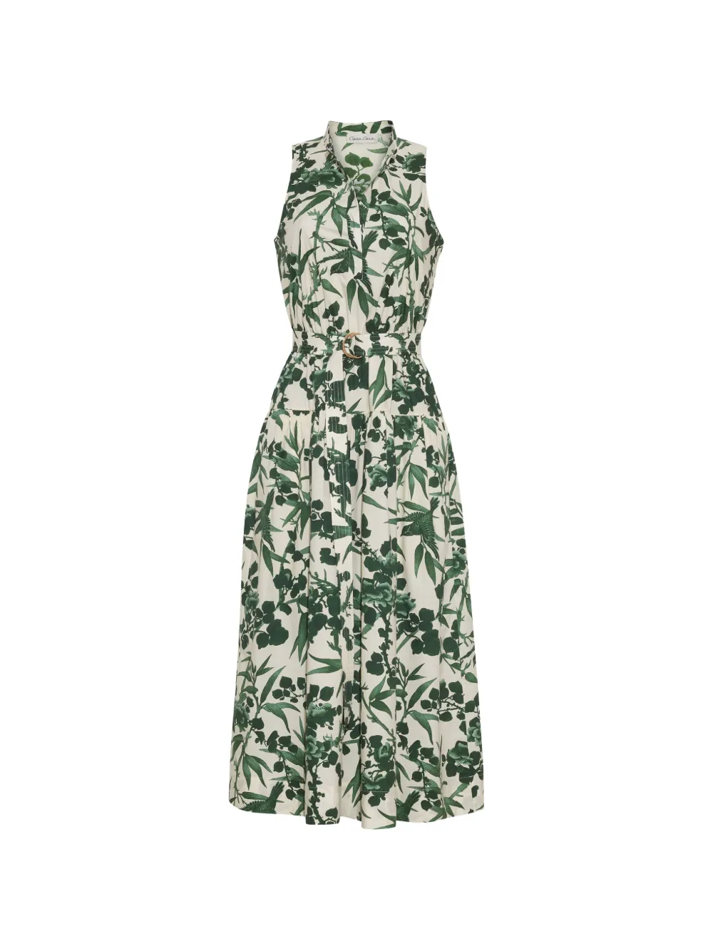 Cara Cara Atlas button-up midi dress - Toni neutri