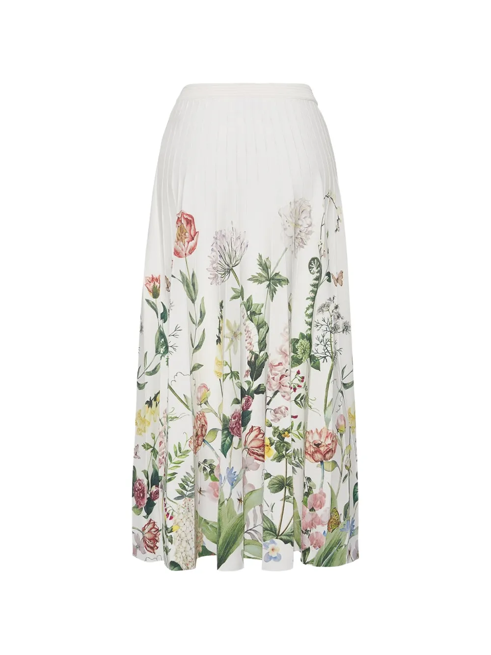 Tavira Pleated Midi Skirt