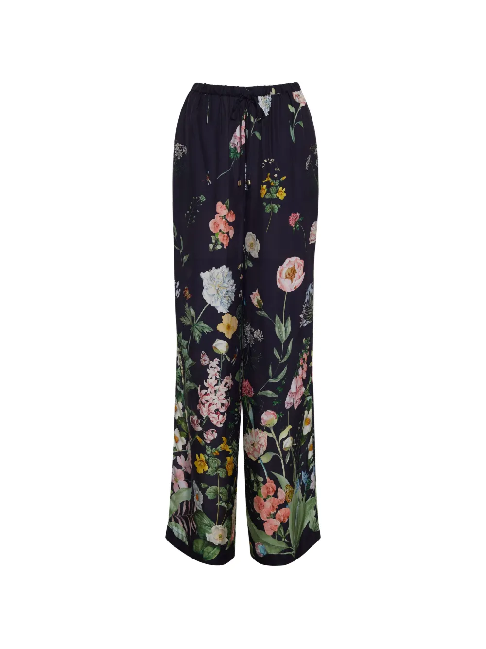 Cara Cara Pantaloni Girona a fiori - Blu