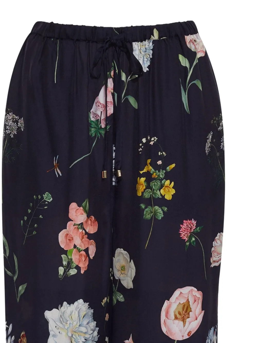  Cara Cara Girona Floral-print Trousers - Blue 