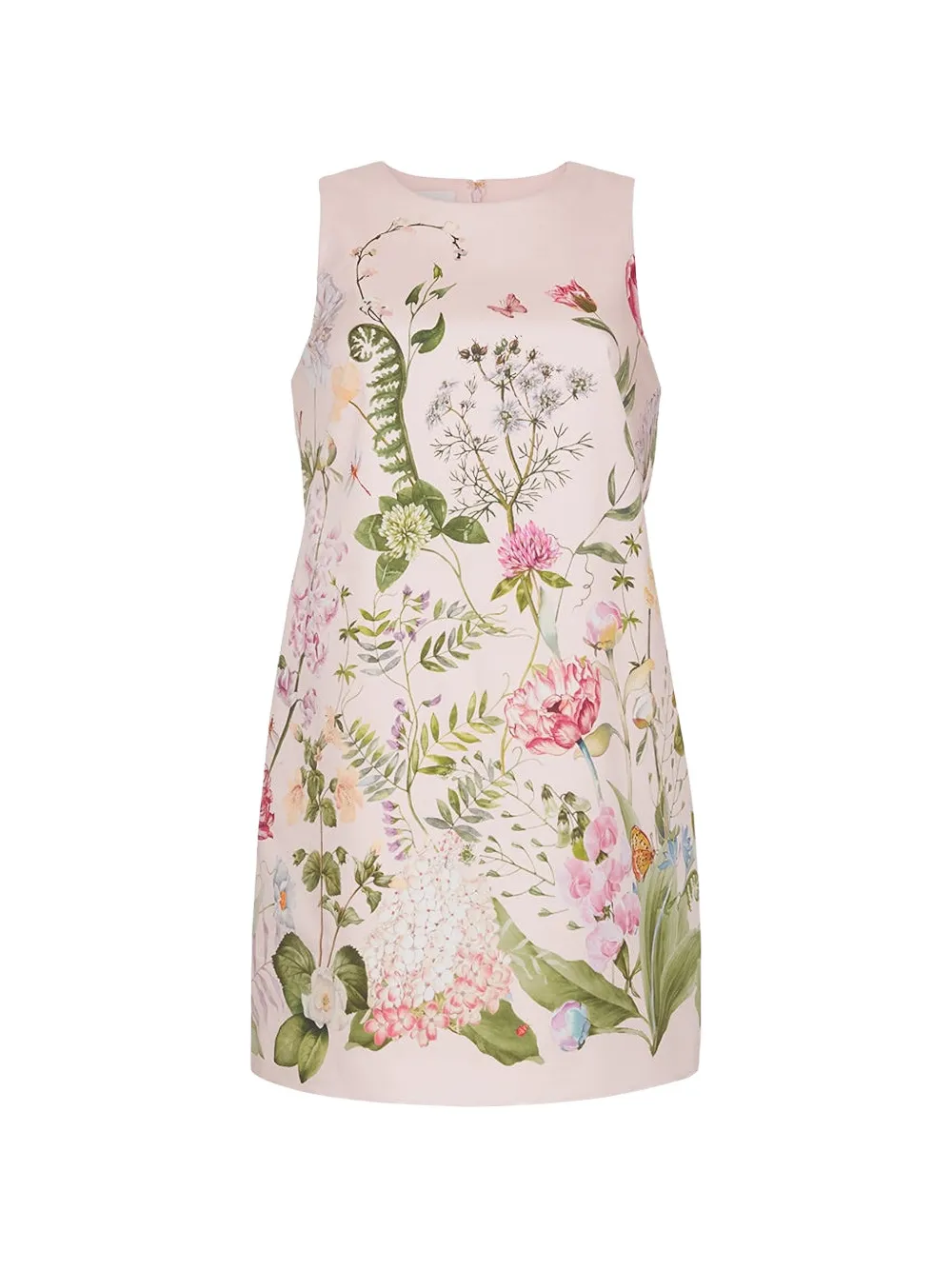 Cara Cara Abito corto Mackenzie a fiori - Toni neutri