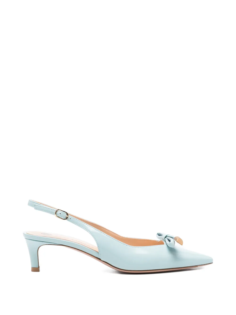 Roberto Festa bow-detail pointed-toe pumps Blauw