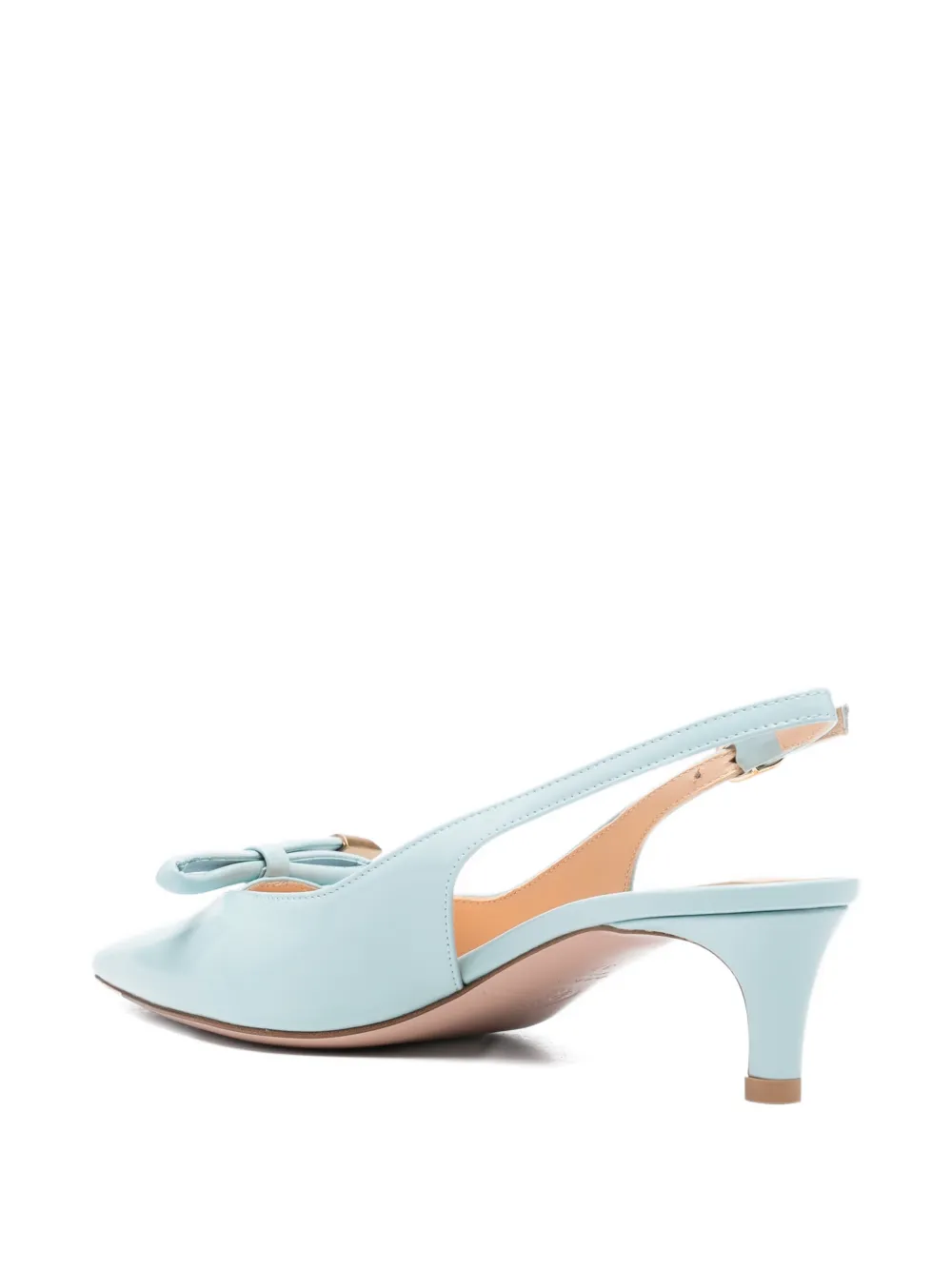 Roberto Festa bow-detail pointed-toe pumps Blauw