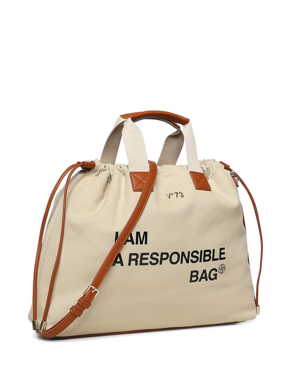 V73 Responsibility Shoulder Bag In Neutral