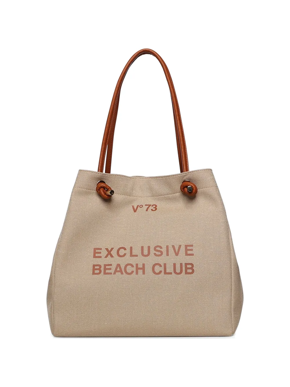 V73 Exclusive Shoulder Bag In Nude