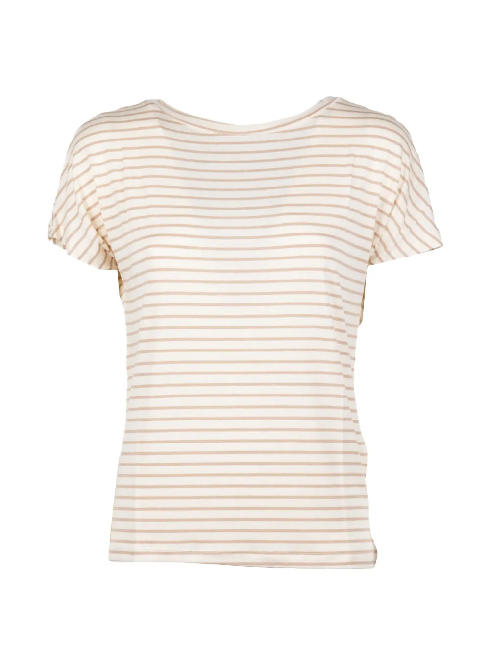 Marella T-shirt a righe - Bianco