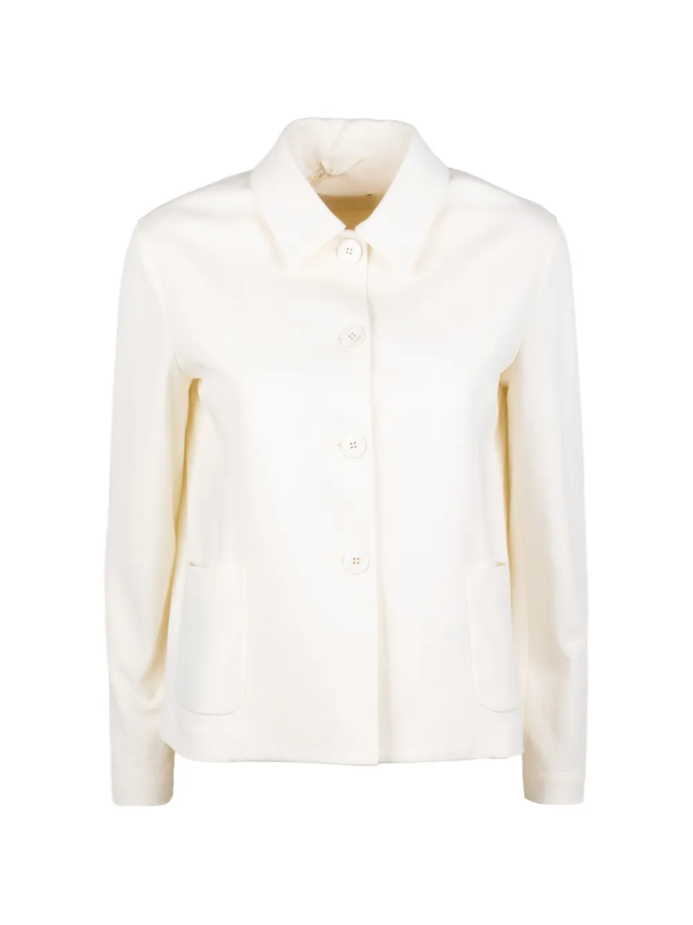 Circolo 1901 buttoned jacket - Weiß