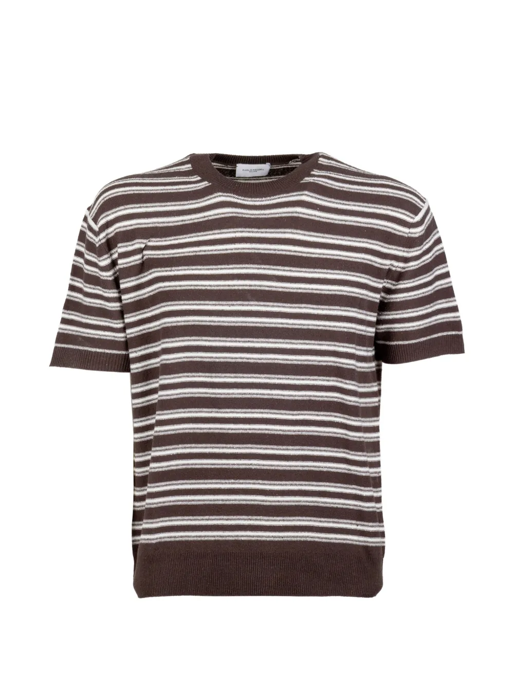 Paolo Pecora striped T-shirt - Marrone
