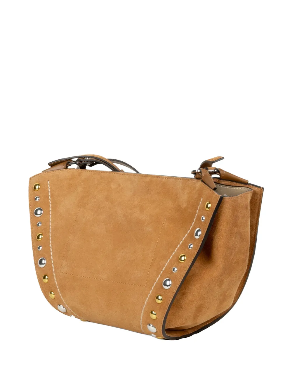 GIANNI CHIARINI Bloom shopper verfraaid met studs Bruin