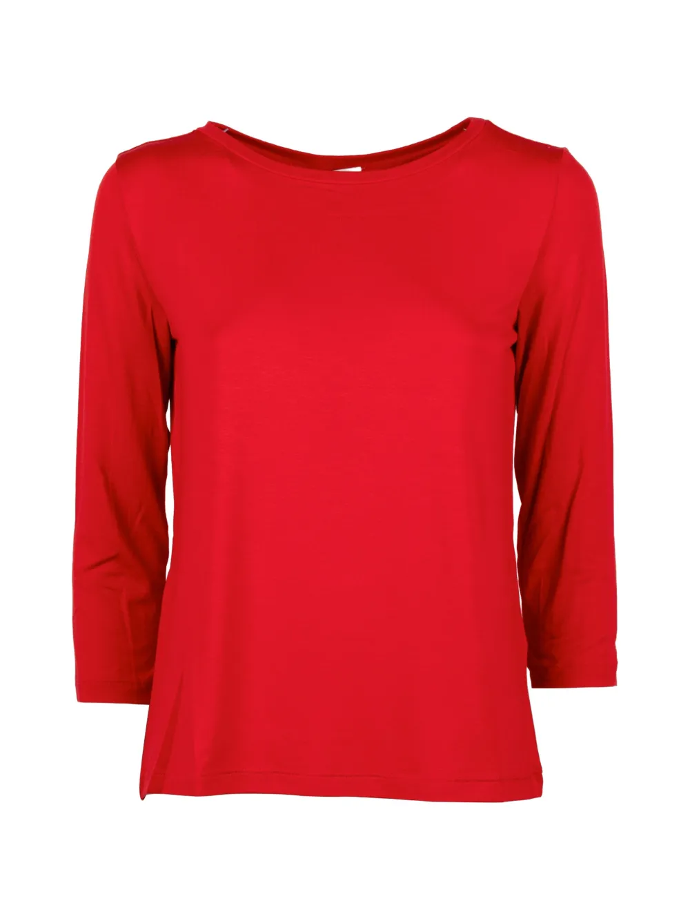 Marella T-shirt Emme con scollo a barca - Rosso