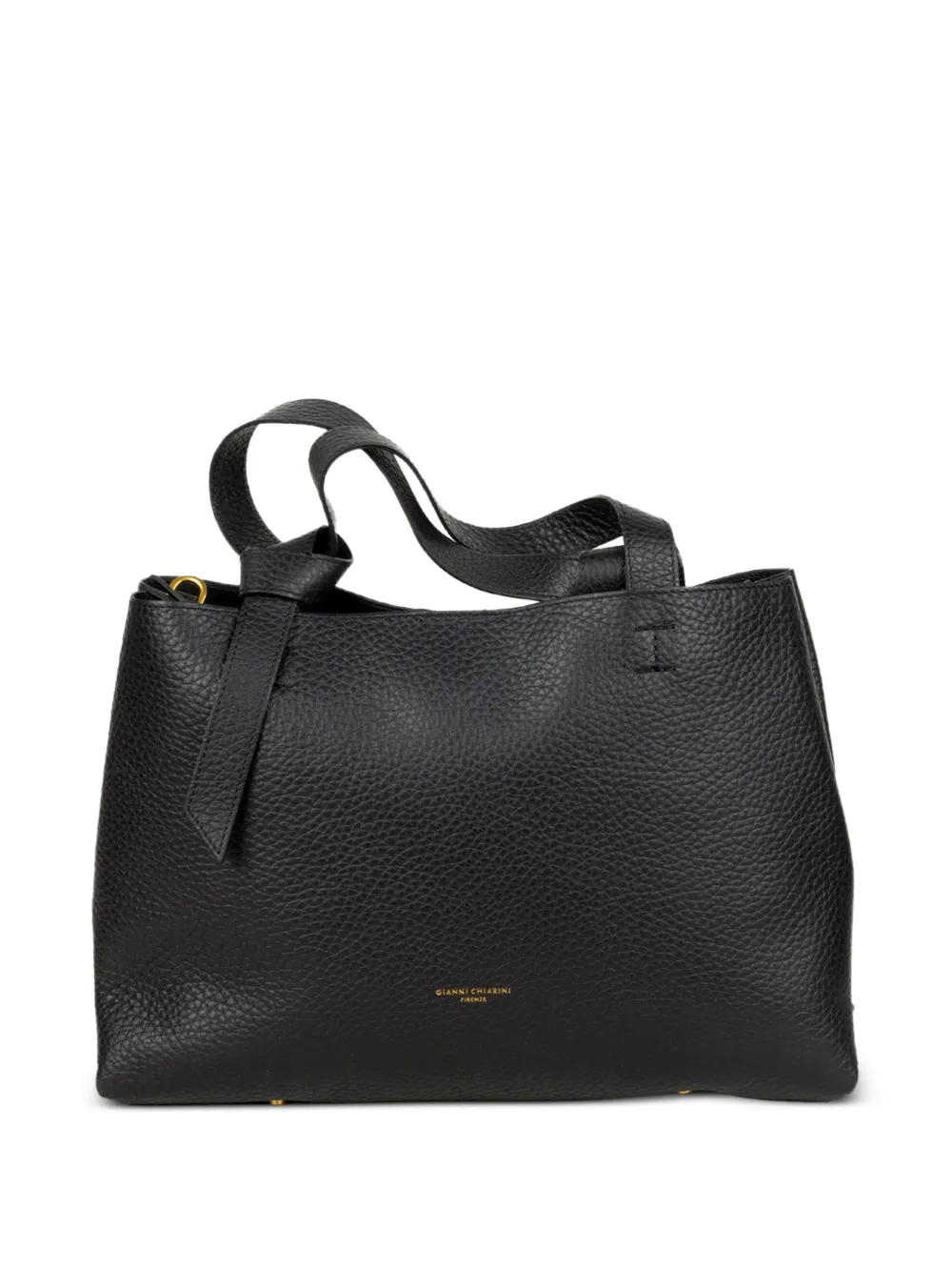 GIANNI CHIARINI Amira knot-detail tote bag - Nero