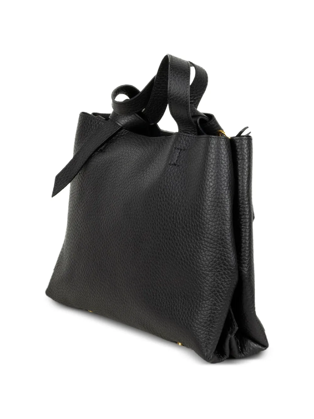 GIANNI CHIARINI Amira shopper met geknoopt detail Zwart