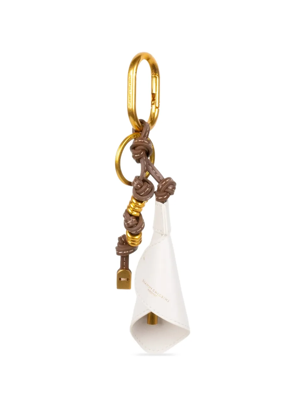 GIANNI CHIARINI Calla Anhänger mit Knoten - Weiß