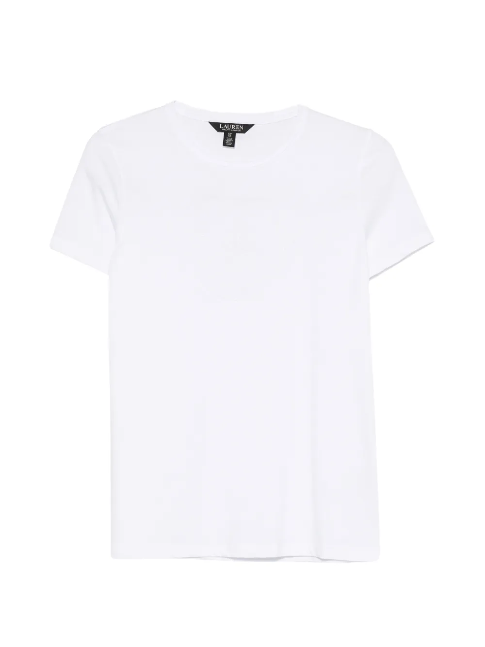 Lauren Ralph Lauren T-shirt con logo - Bianco