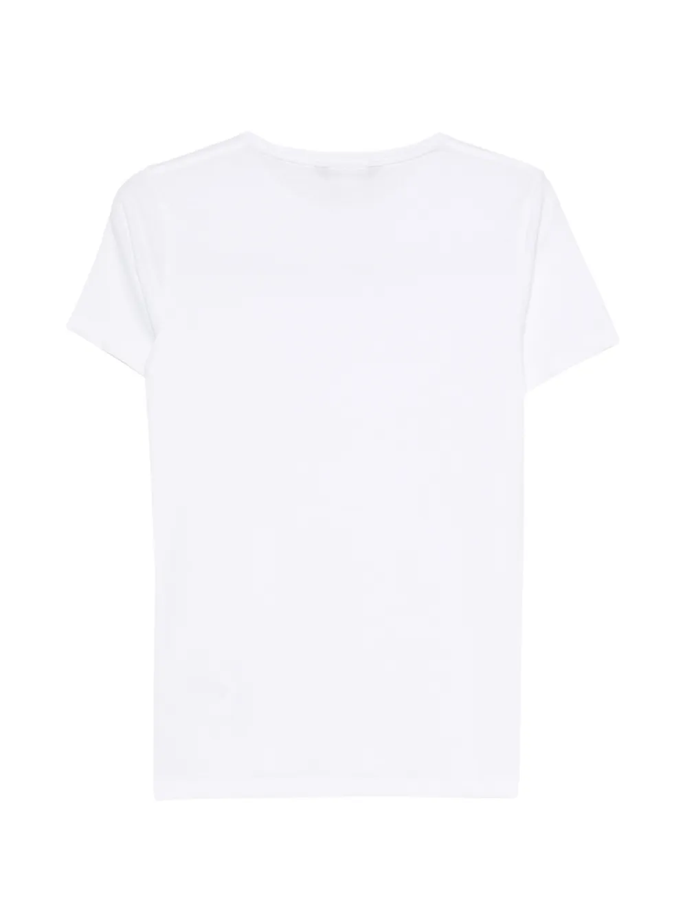Lauren Ralph Lauren T-shirt met geborduurd logo Wit