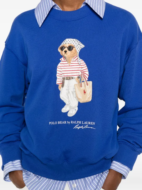 Polo Ralph Lauren Suéter Polo Bear | Azul | FARFETCH BR