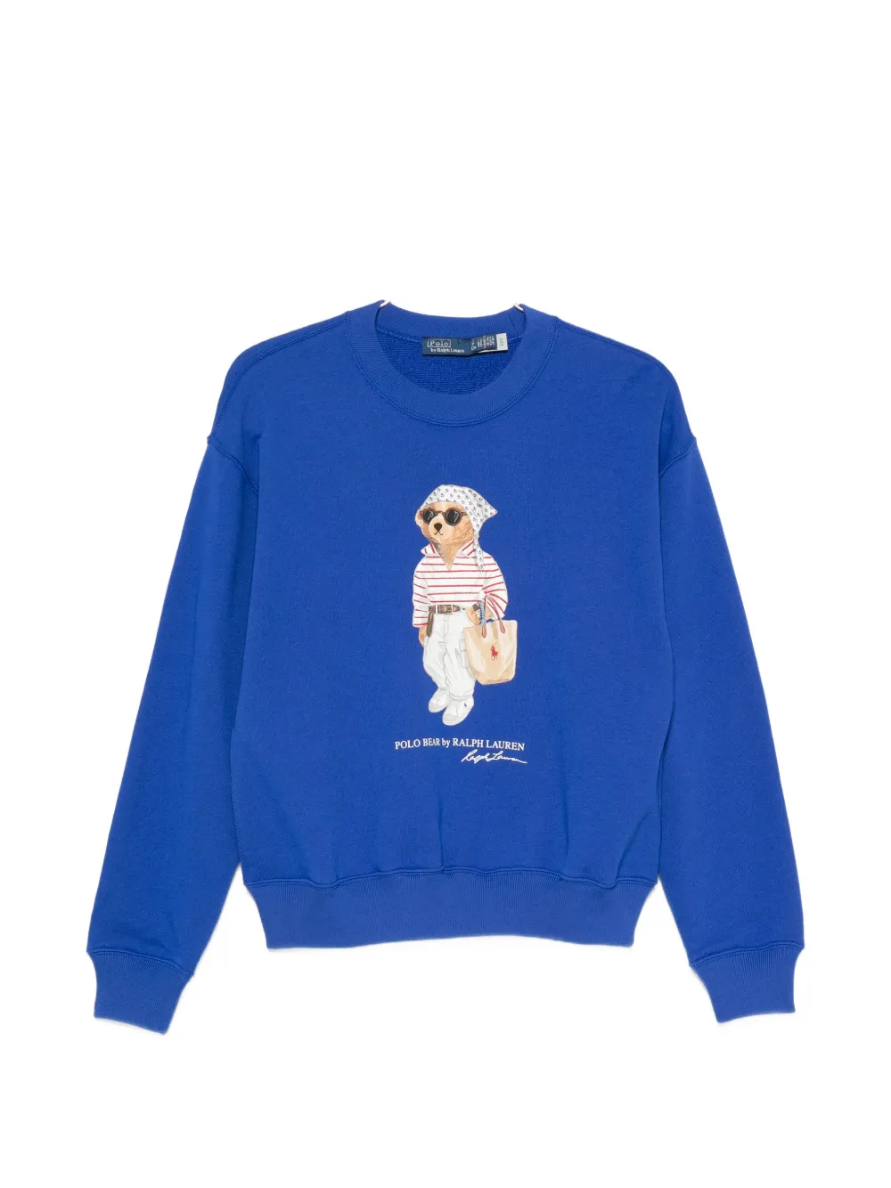 Polo Ralph Lauren bear-print sweatshirt - Blau