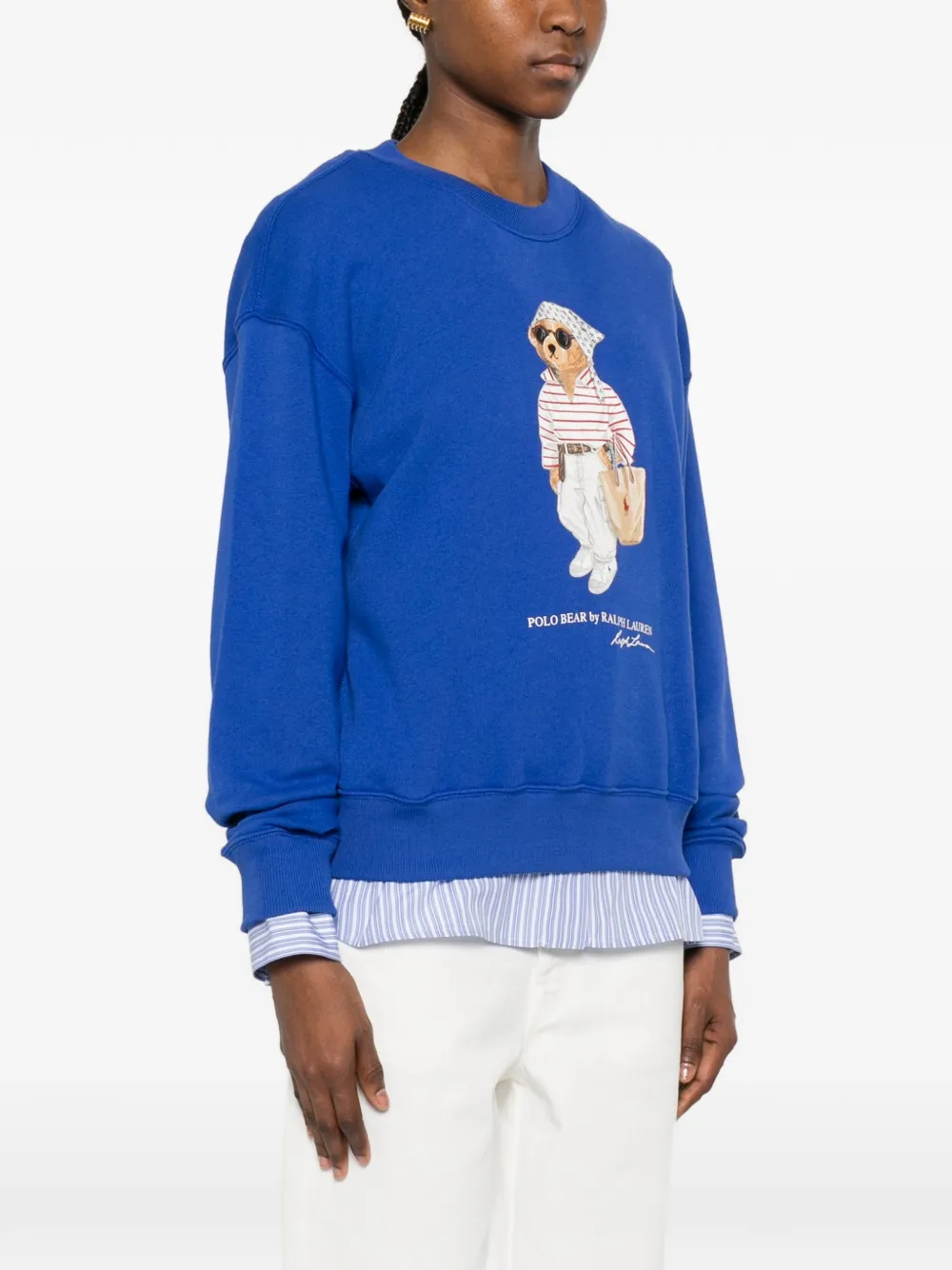 Polo Ralph Lauren Polo Bear trui met grafische print Blauw
