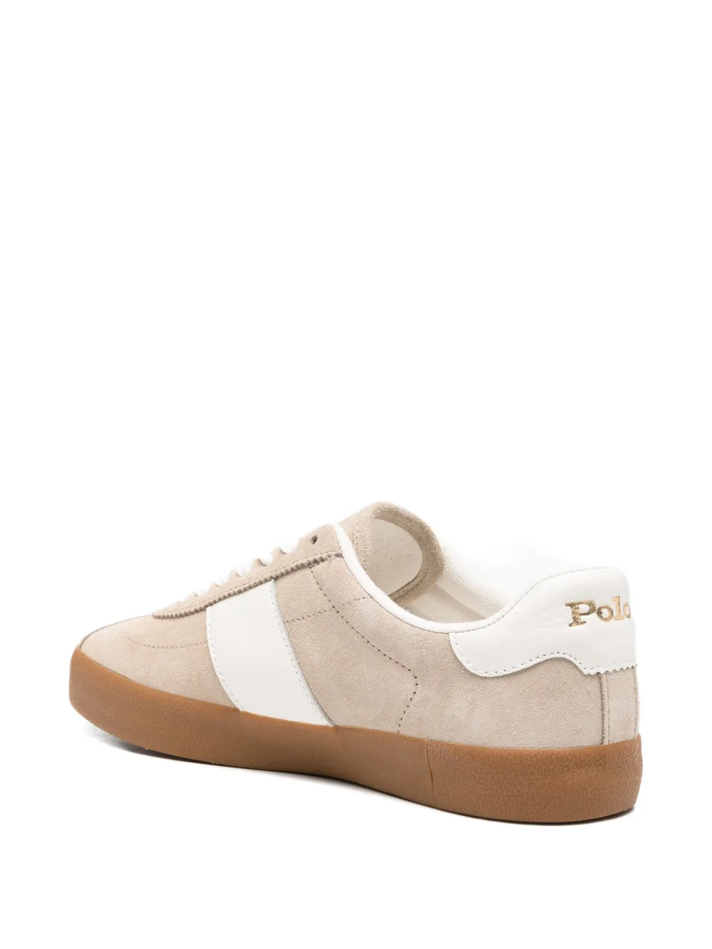 Polo Ralph Lauren Sneakers met borduurwerk Beige