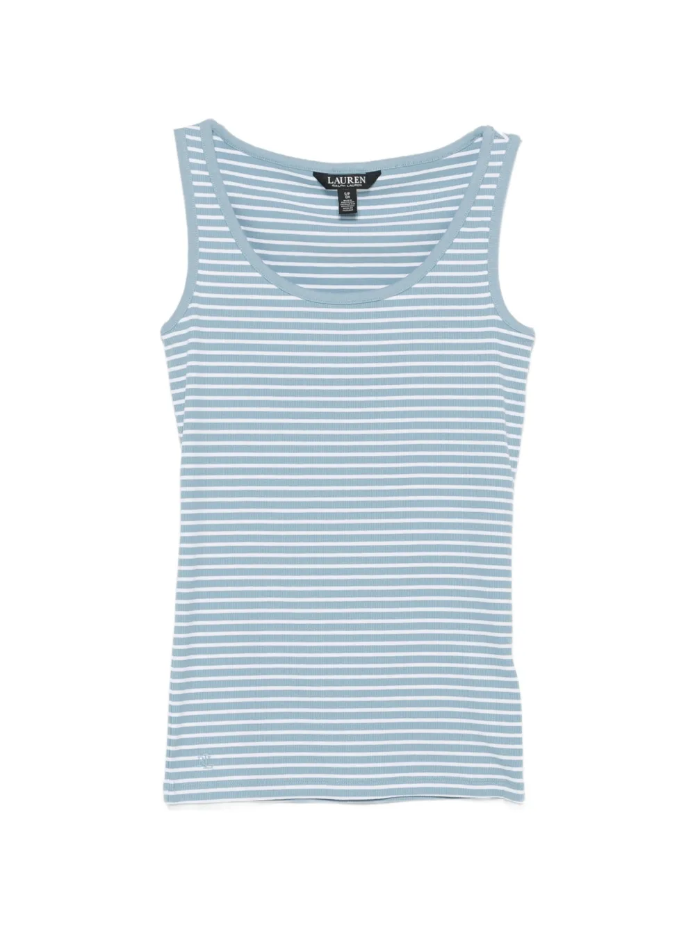 Lauren Ralph Lauren Kelly gestreepte tanktop Blauw