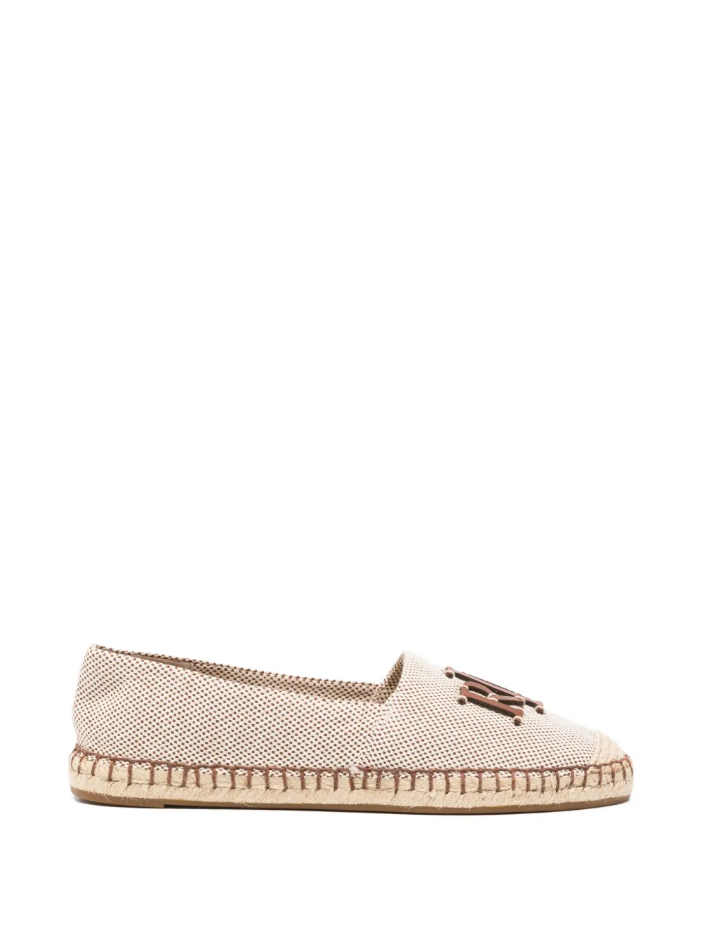 Lauren Ralph Lauren Cameryn logo-patch espadrilles Beige