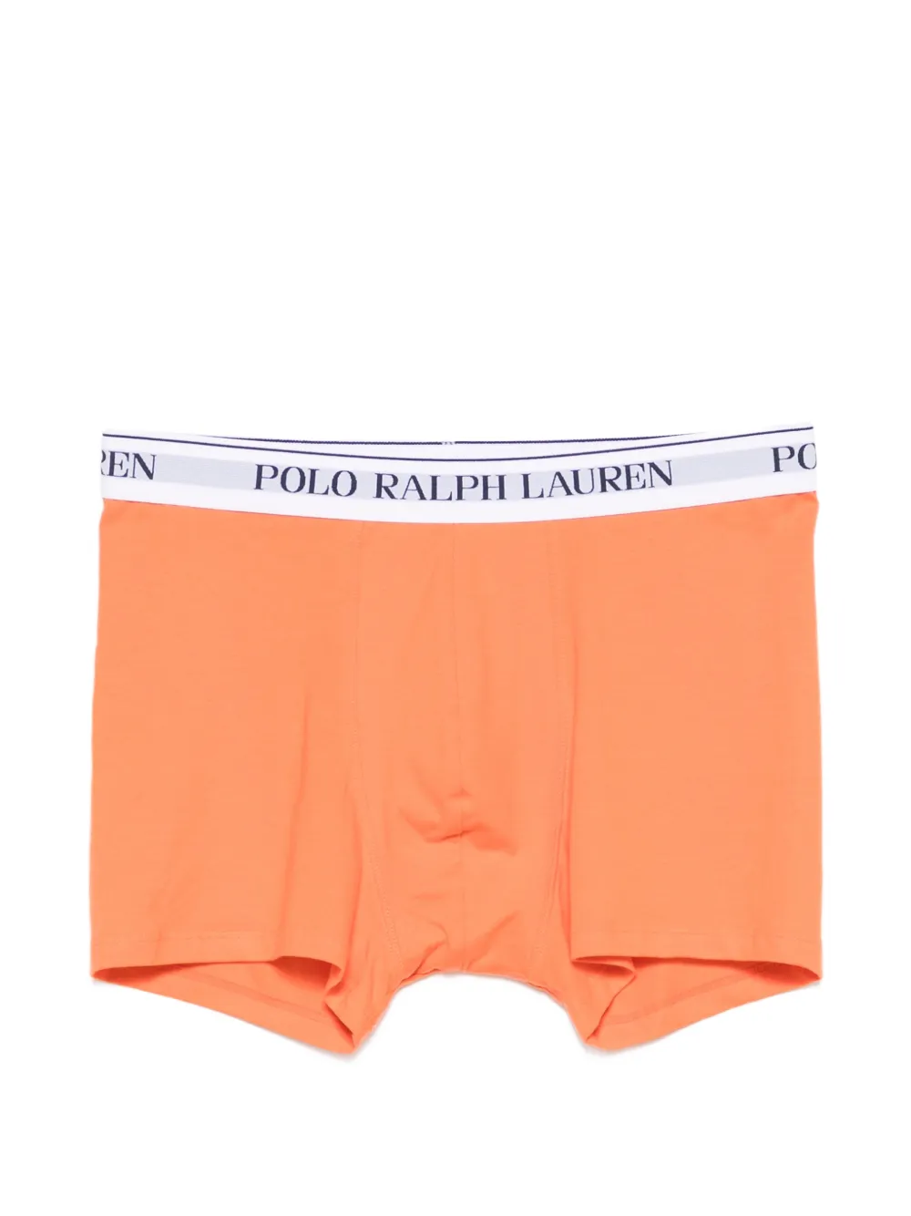  Polo Ralph Lauren Logo-waistband Boxers Set Of Three - Orange 
