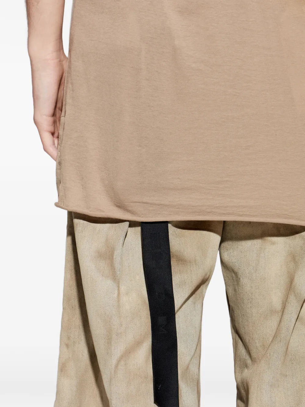 Rick Owens DRKSHDW Tanktop met racerback Beige