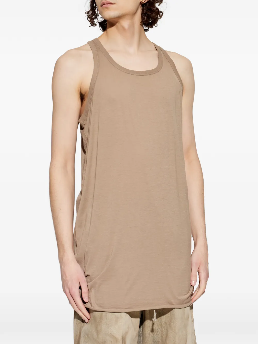  Rick Owens Drkshdw Racerback Tank Top - Neutrals 