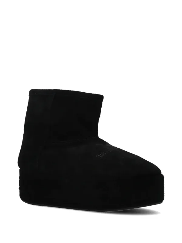 Balenciaga Alaska Platform Boots | Black | FARFETCH