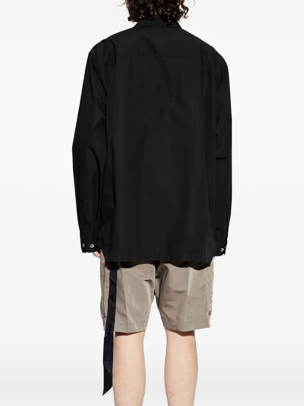 Rick Owens DRKSHDW Katoenen overhemd Zwart