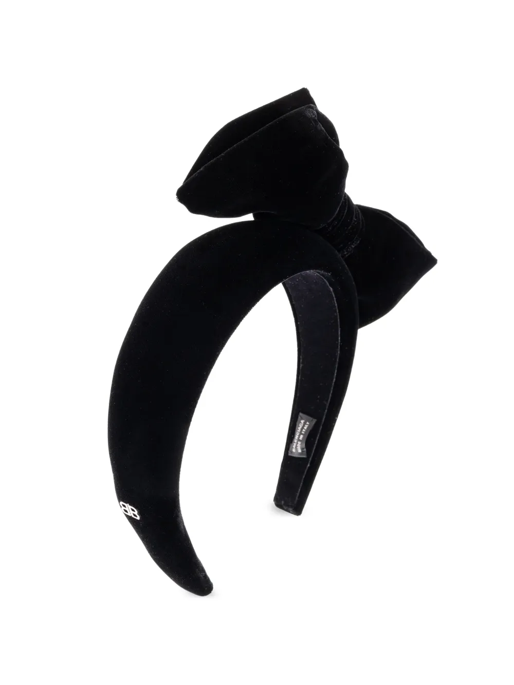 Balenciaga bow-detail headband - Black