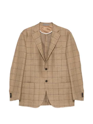 Corneliani チェック ジャケット | グレー | FARFETCH JP