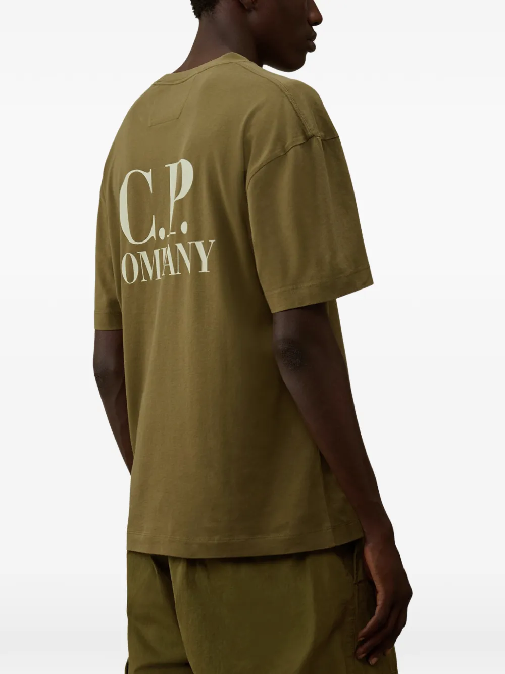C.P. Company T-shirt met korte mouwen Groen
