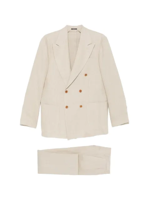 SARTORIO NAPOLI long-sleeve double-breasted suit