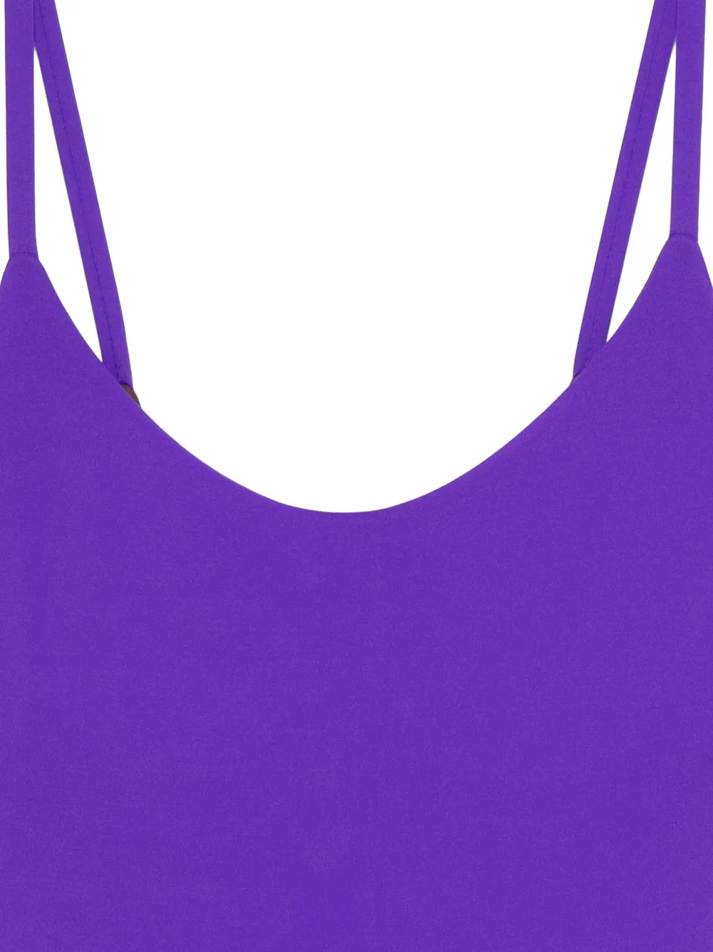  Fisico Crew-neck Swimsuit - Purple 