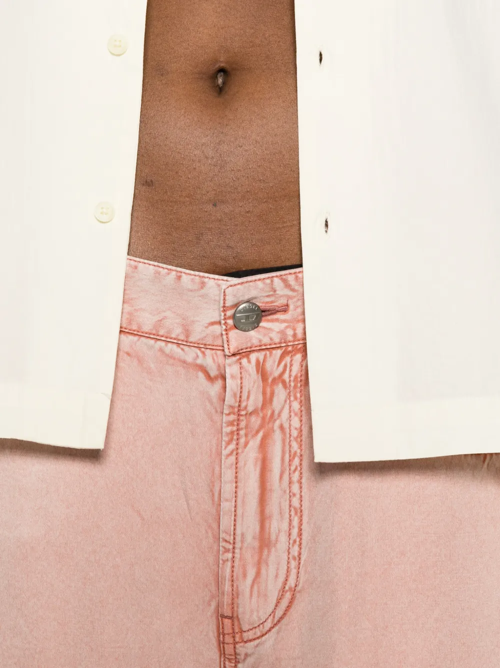 Diesel P-Desi shorts met zak Roze