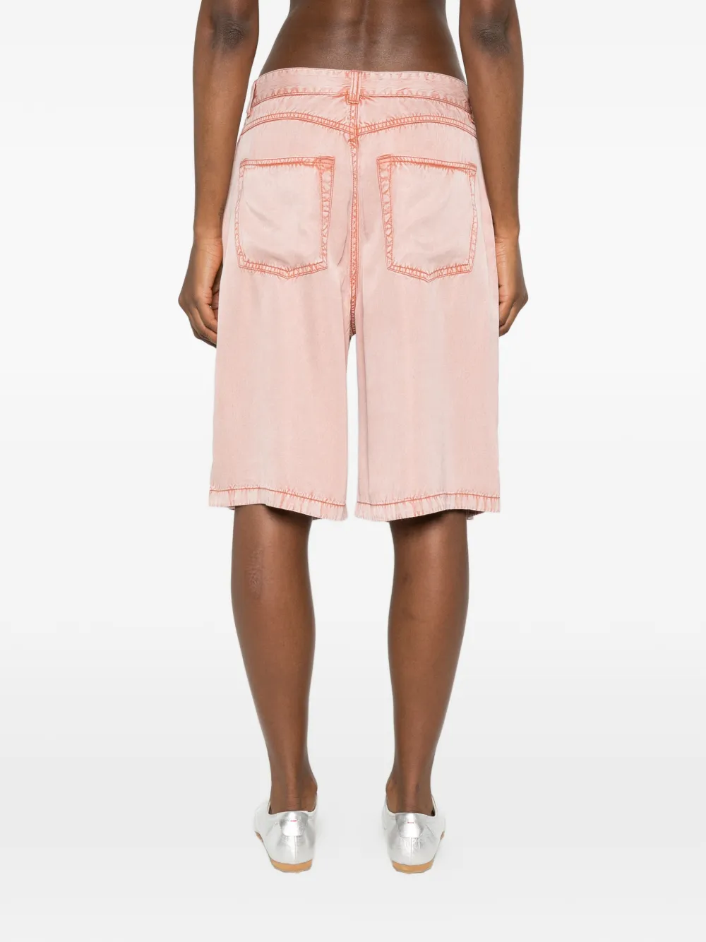Diesel P-Desi shorts met zak Roze