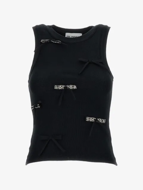 DES PHEMMES top corto con detalle de moño