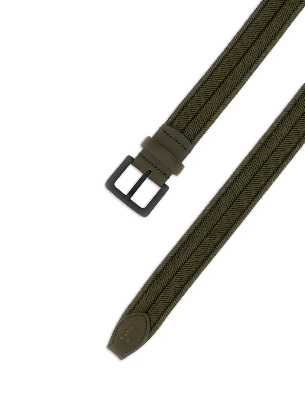  C.p. Company Woven Belt - Green 