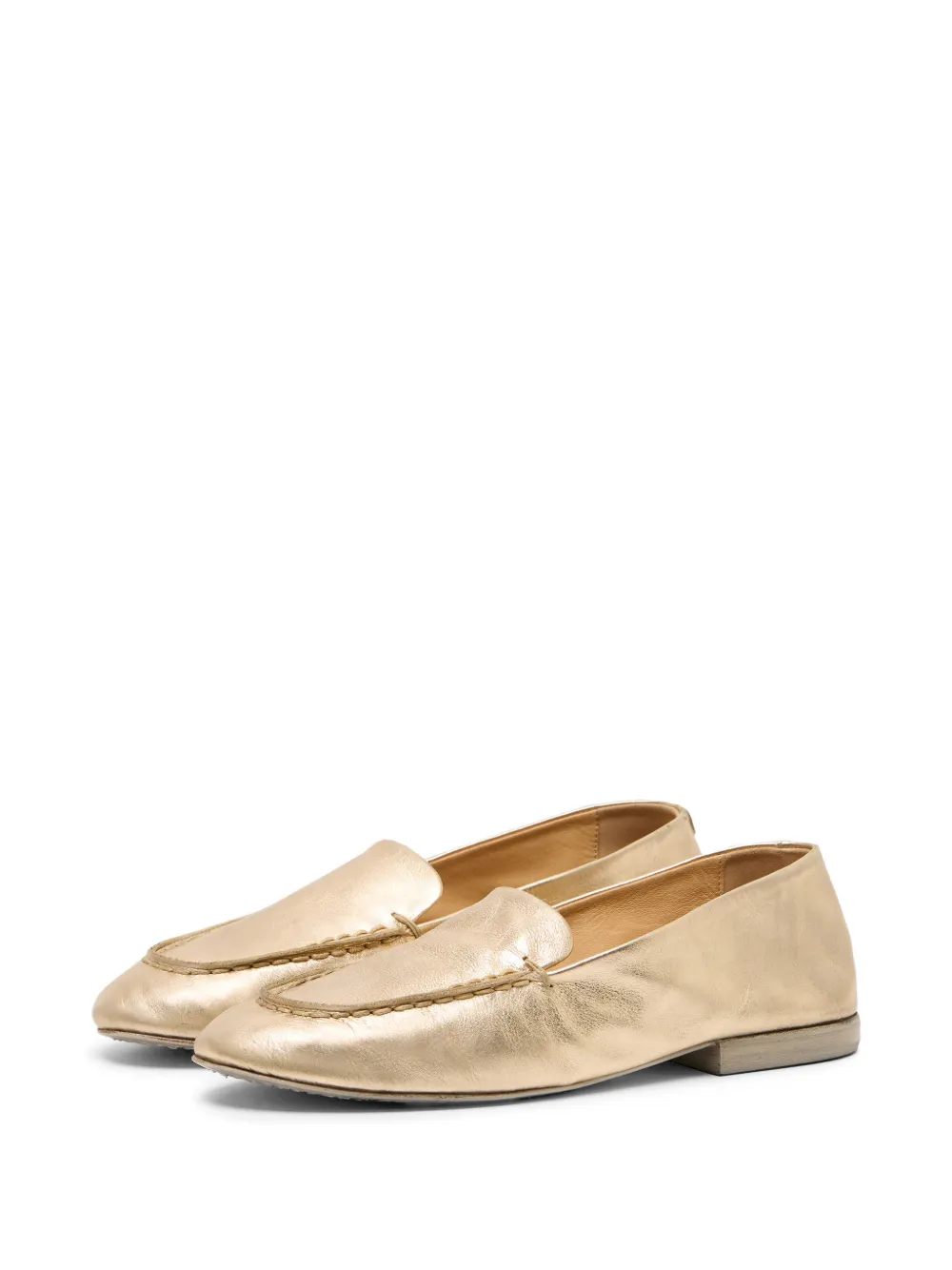 Marsèll stitching loafers Goud