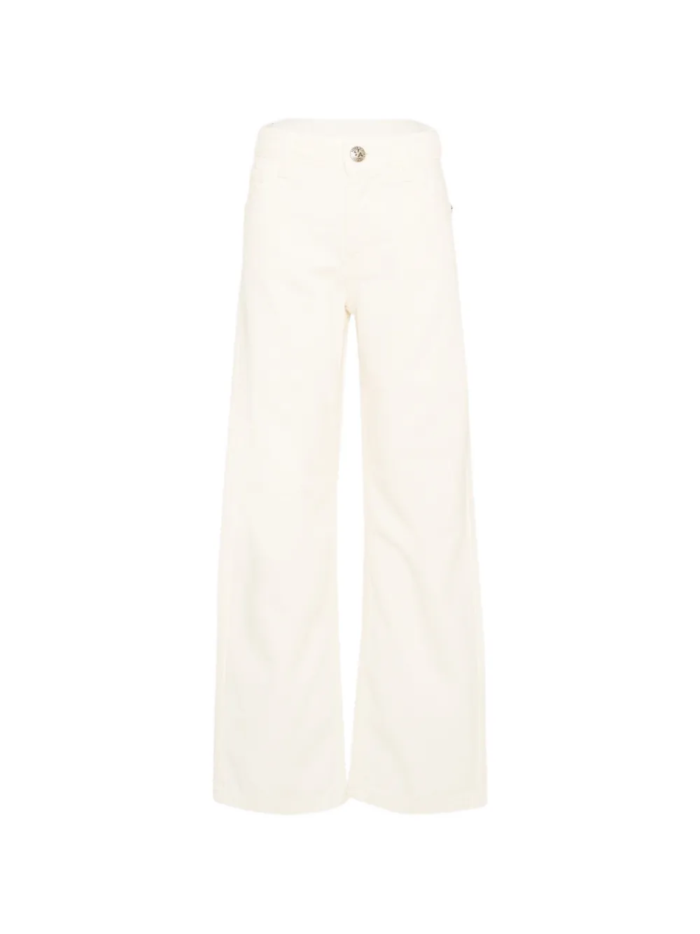 John Richmond Junior metal-detail trousers - Toni neutri