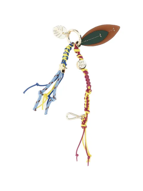 CUBA LAB leaf-motif keyring