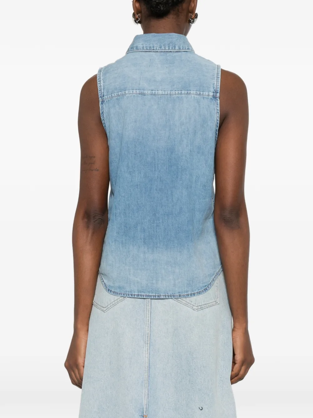 Diesel Denim overhemd Blauw