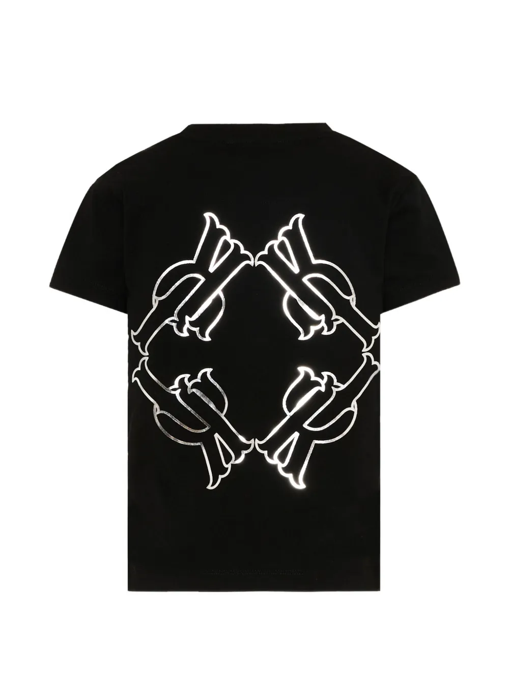 John Richmond Junior T-shirt met logo Zwart
