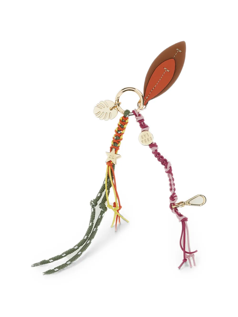 CUBA LAB braided keyring - Rosa