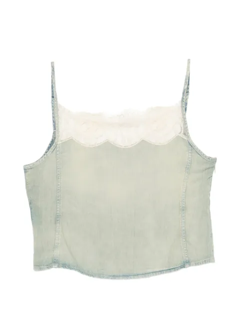 Diesel débardeur De-Mery-S bordé de dentelle