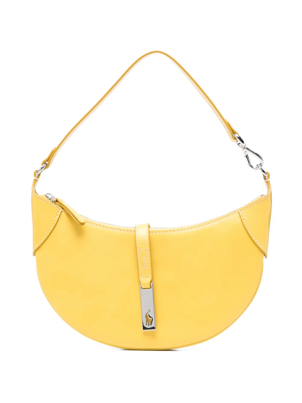 Polo Ralph Lauren logo-plaque shoulder bag - Gelb