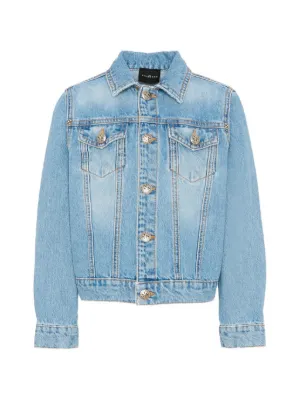 MM6 Maison Margiela Kids デニムジャケット | ブルー | FARFETCH JP